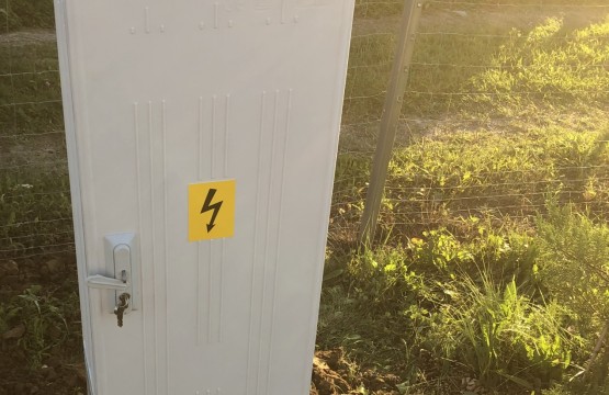 Einzelner Messpunkt am Boden