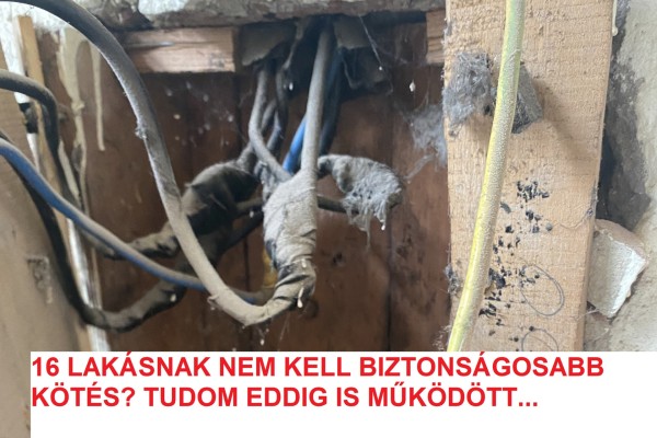 Apartment building main wiring renovation